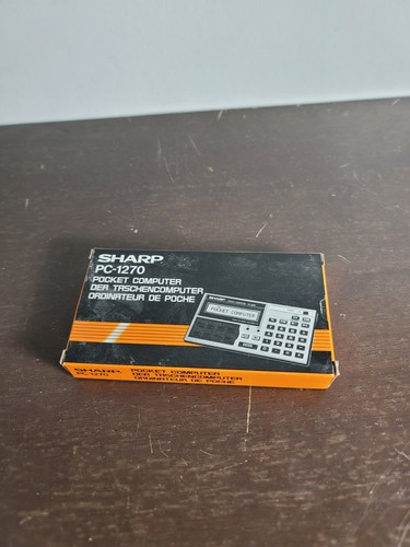 Sharp Pocket Computer PC-1270 new NOS | eBay