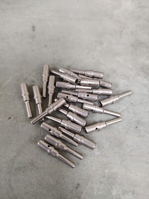 NEW DEUTSCH 0460-204-12141 CRIMP CONTACT PIN ,12-14AWG , Qty 25 FREE SHIPPING