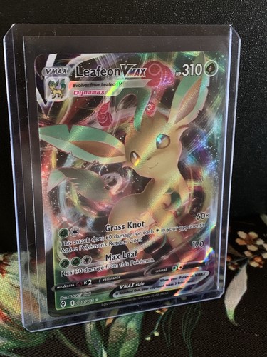 Leafeon Vmax 008/203 Evolving Skies NM Full Art Ultra Rare