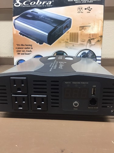 Cobra  CPI 1575 1500 Watt Power Inverter DC to AC PARTS ONLY