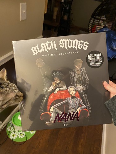 NANA BEST BLACK STONES アナログ盤 未開封新品 送料込 Nana Best Collection Anime Vinyl Record Soundtrack LP (Black