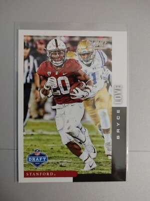  2019 Panini Score NFL Draft Stanford / Washington Redskins  Bryce Love