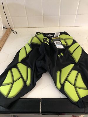 NEW Under Armour  5-Pad Shorts Football Compress Girdle Heat Gear MENS XL $69.99