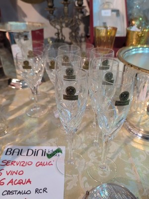 Servizio Calici RCR Cristallo X6 Persone 12 Pezzi
