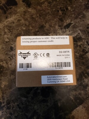 NEW IN BOX PLC DIRECT OUTPUT MODULE D2-08TR
