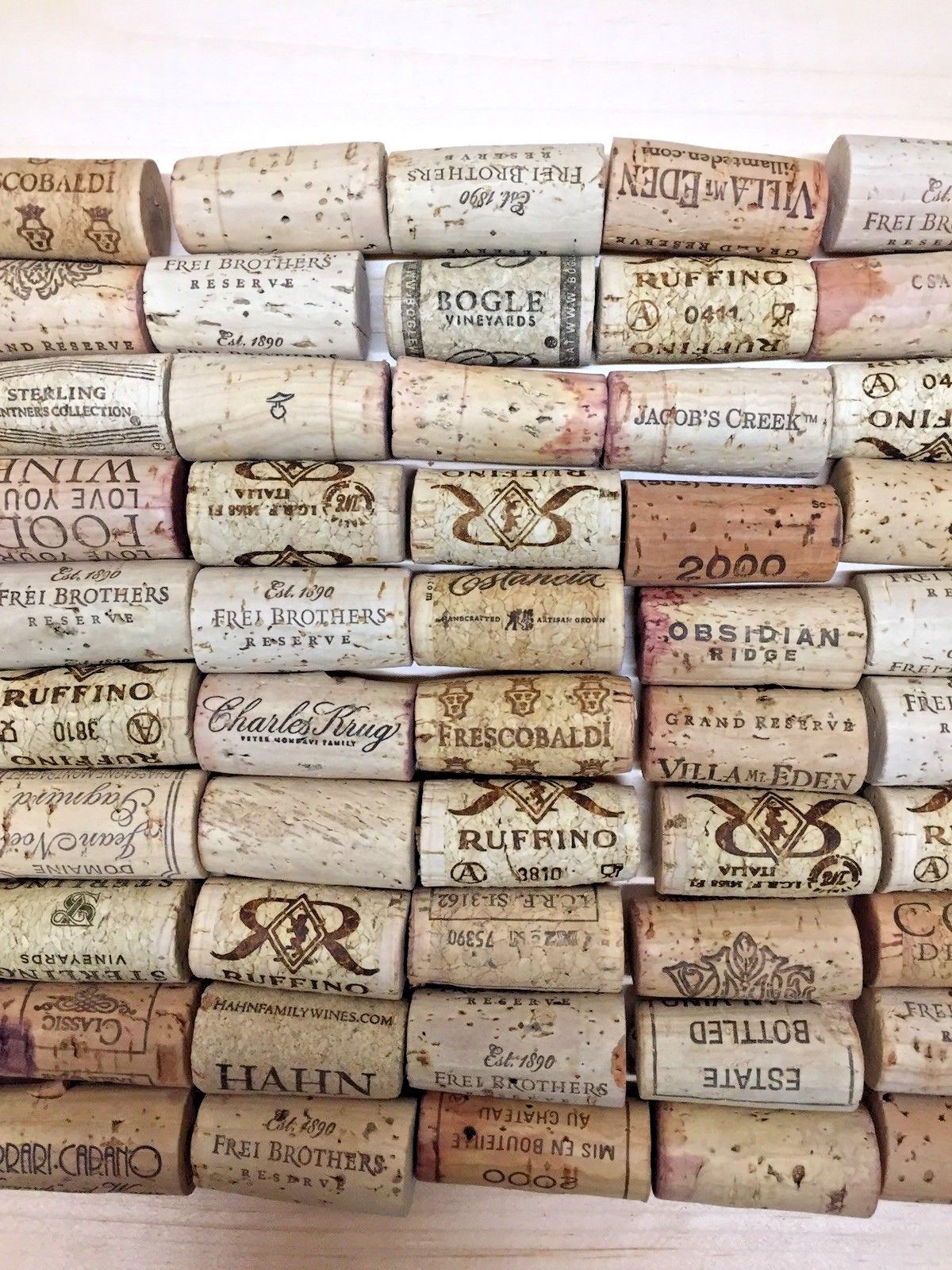 Lot of 100 Natural USED Wine Corks  - Arts and Crafts