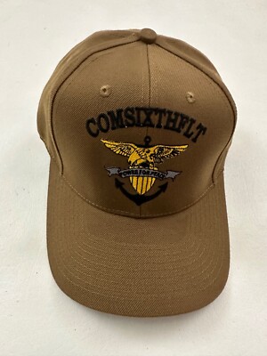 COMSIXTHFLT The Corps United States BEIGE Snapback