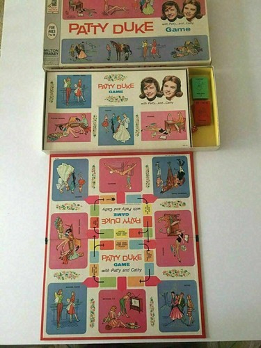 Patty Duke Board Game Television Show Family Milton Bradley 1963 Complete