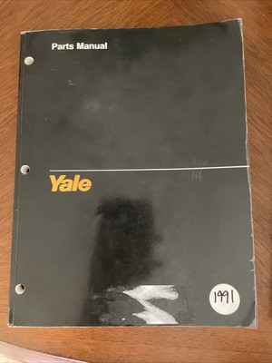 Manuals & Books - Yale Forklift Parts Manual