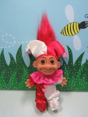 VALENTINE JESTER -  5'' Russ Troll - NEW IN ORIGINAL BAG W/ FLAWS