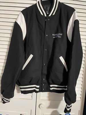 Barry Manilow One Last Time Tour 2024 Black Jacket Holloway NWT RARE Size XL