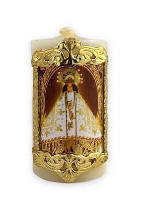 Virgen Juquila Paschal Cirio Candle Easter Vela Pascual Easter Lent Holy Week