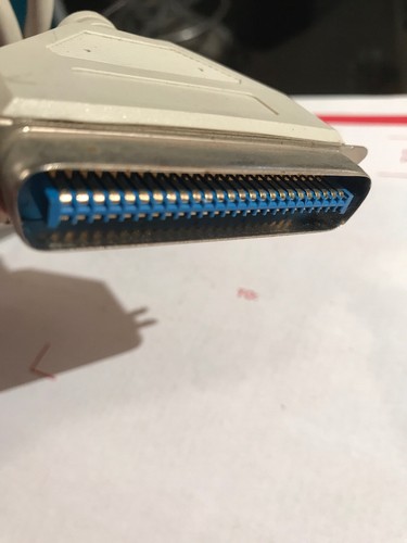 3ft Centronics/Cent/CN/C50pin/wire SCSI1/2 Male~M External Cable/Cord/Wire