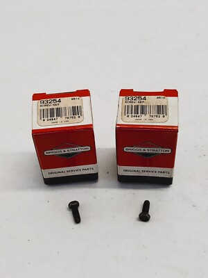 Genuine OEM Briggs & Stratton 93254 Self Tapping Screw Pack of 2