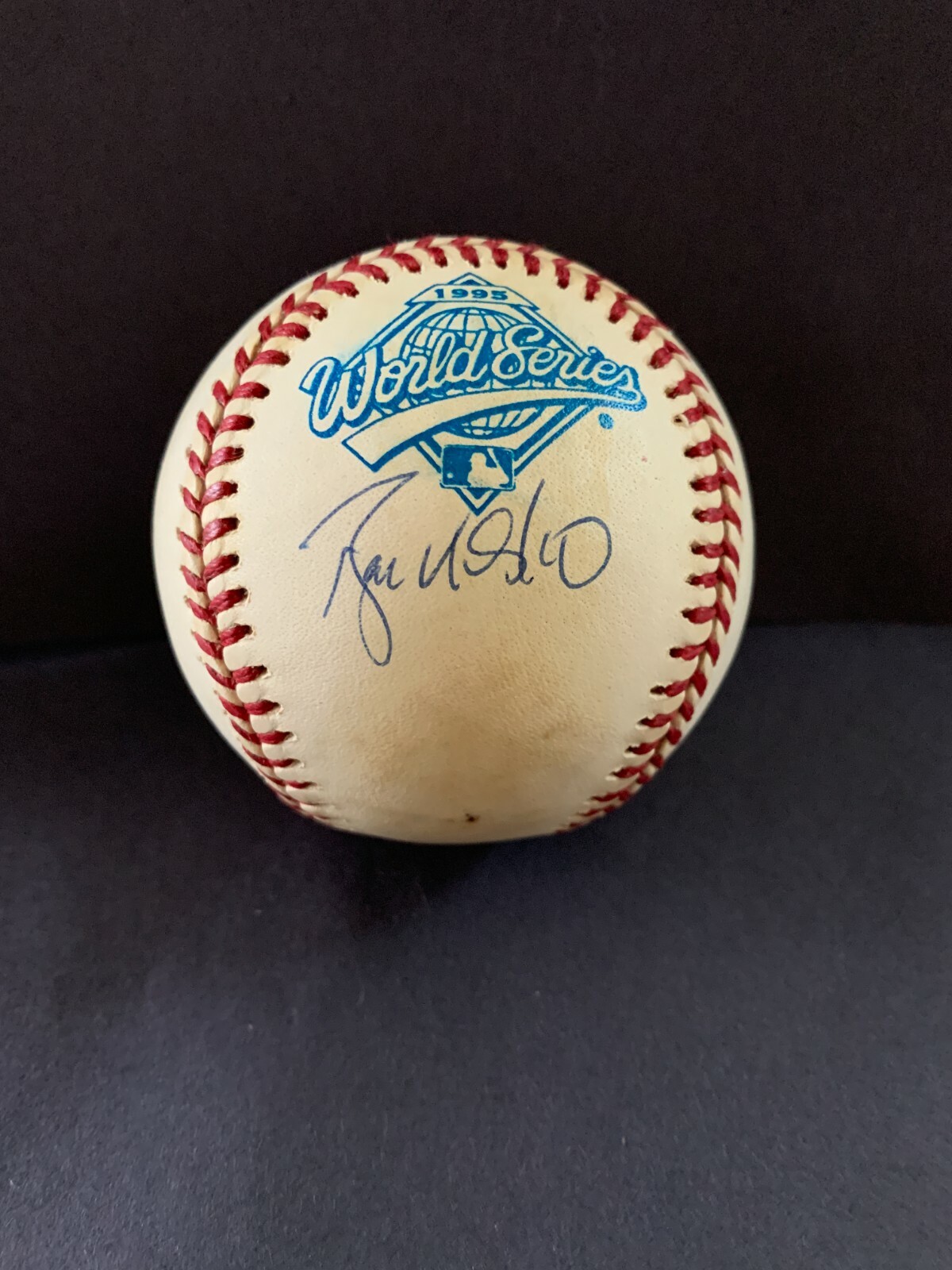 1995 Signed WORLD SERIES Atlanta Braves RYAN KLESKO Baseball