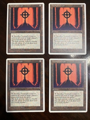 4x Tormod's Crypt - Chronicles - MTG - NM (Near Mint)
