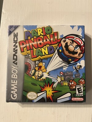 NEW SEALED Mario Pinball Land (Gameboy Advance GBA) USA VERSION WOW