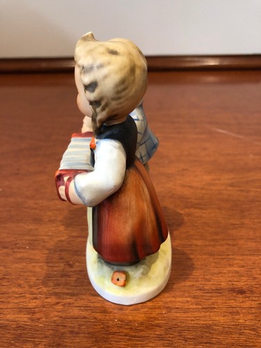 Hummel Goebel Birthday Serenade TMK3 Boy & Girl Playing Horn & Accordion
