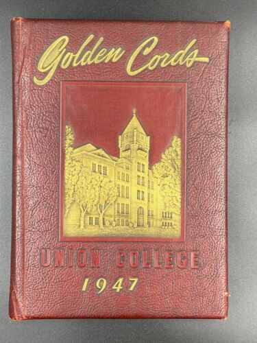 1947 Union College Yearbook Golden Cords Lincoln Nebraska