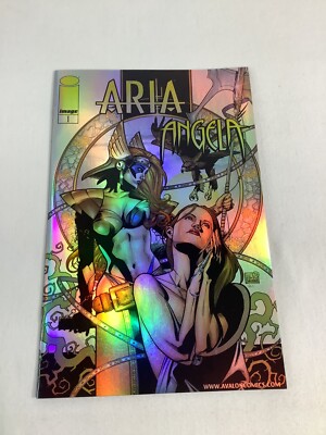 ARIA ANGELA #1 2000 IMAGE COMICS J G JONES CHROMIUM HOLOFOIL VARIANT SPAWN