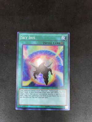SKY IRIS YU-GI-OH! SUPER RARE OP03-EN009