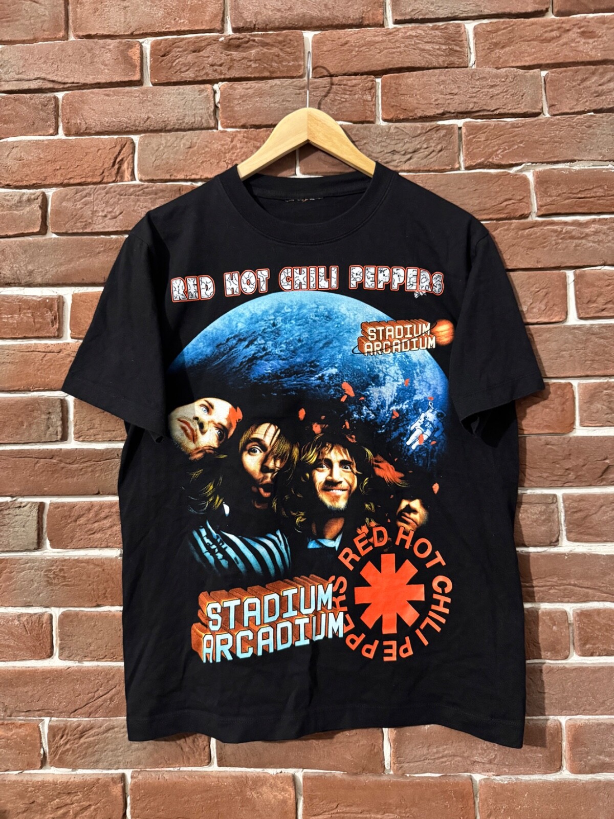 ミュージシャン 00s Red hot chili peppers Rare 00s Red Hot Chilli Peppers Rock Band Tour Tee M Black