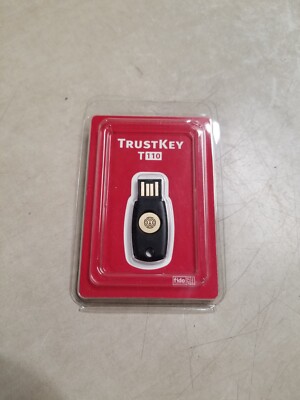 FIDO Security Key T110 FIDO2 U2F Two Factor Authentication USB Key PIN+Touch