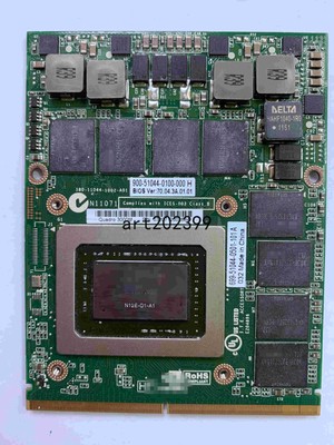 Dell Precision M6600 M6700 M6800 HP 8760W 8770W 8740W Q3000M Video Graphics Card