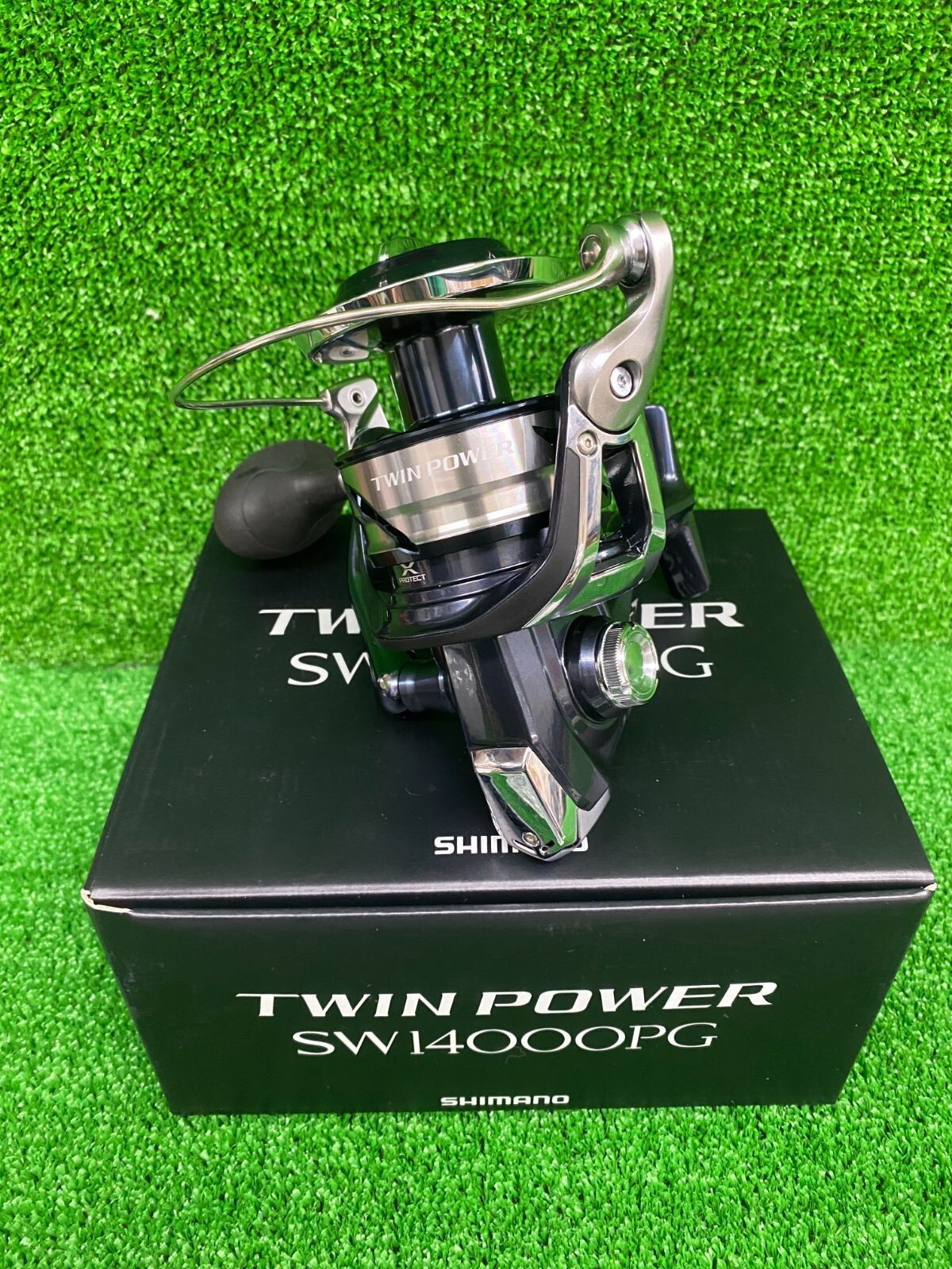 新品未使用　SHIMANO TWIN POWER 21 SW14000PG Amazon.com : Shimano 21 Twin Power SW 14000PG : Sports