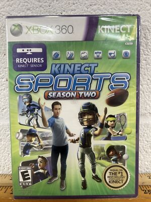 Kinect Sports: Season Two 2 (Microsoft Xbox 360, 2011) Brand New Factory Sealed