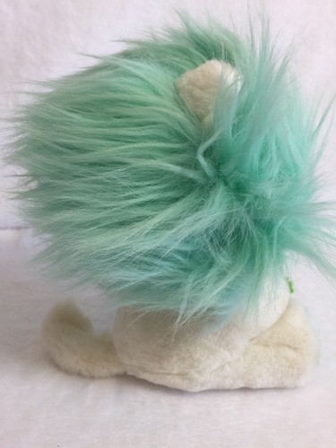 Vintage Dakin Frou Frou Nature Babies White Mint Green Aqua Blue Flower 7