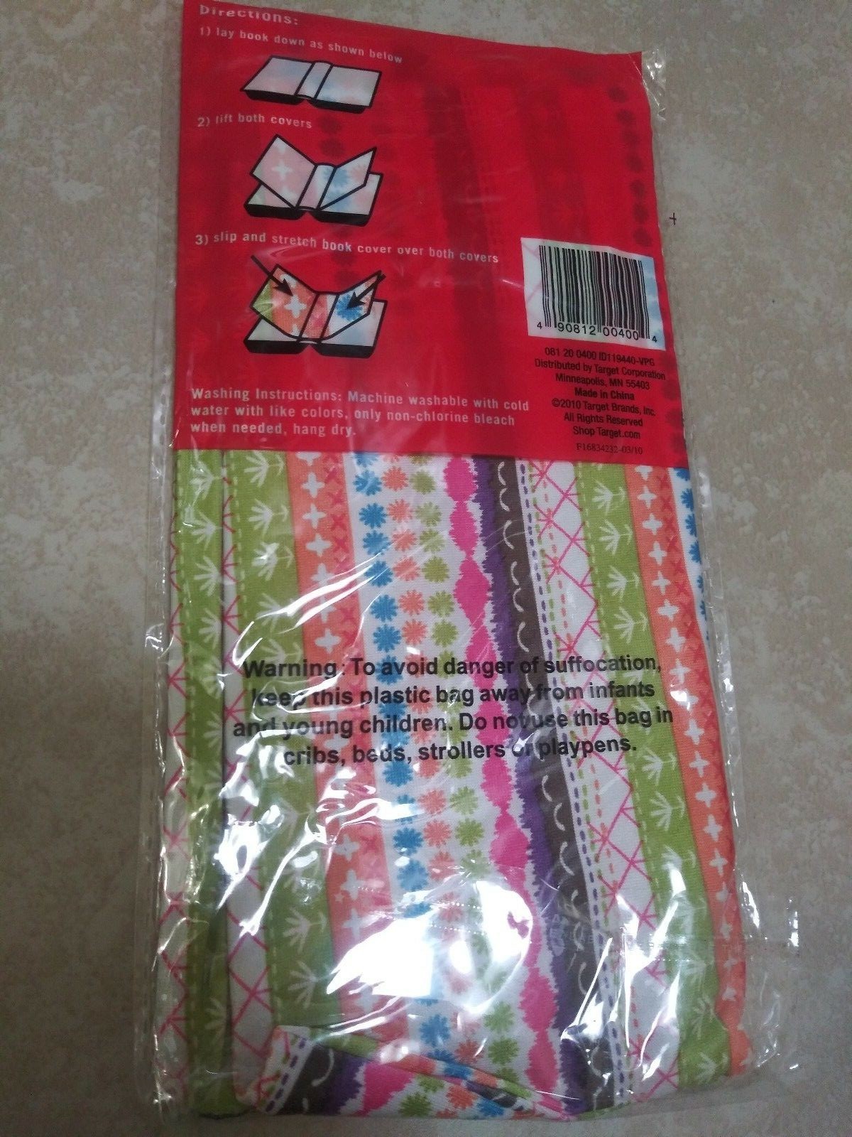 TARGET Jumbo Stretchable Bookcovers 3 Pack