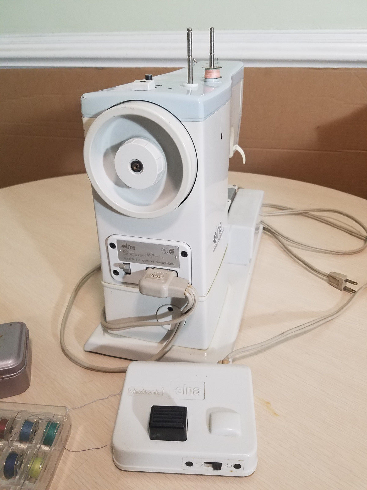 ElnaSuper Tavaro 62C Elna Superr Sewing Machine WORKS GREAT