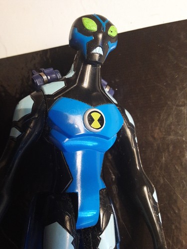 BIGBANG 超激レア2０10年フィギュア Ben 10 Alien Force Big Chill Blue 5.75