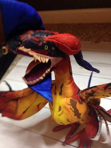 Cirque Du Soleil Toruk Dragon Plush Poseable Wings