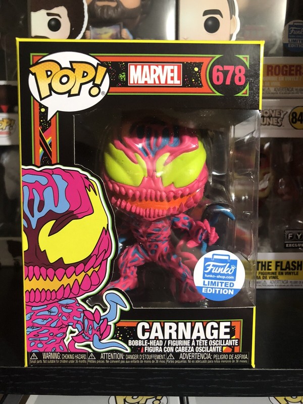 Carnage Funko Pop! Vinyl Checklist - Find All The Funko Figurines with