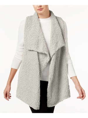 Женский зеленый кардиган-жилет без рукавов KENSIE Womens XS