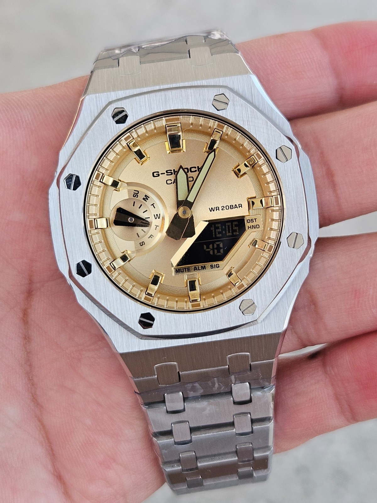 G-SHOCK カシオオークGA2100 GA-2100GB-1AJF | CASIO