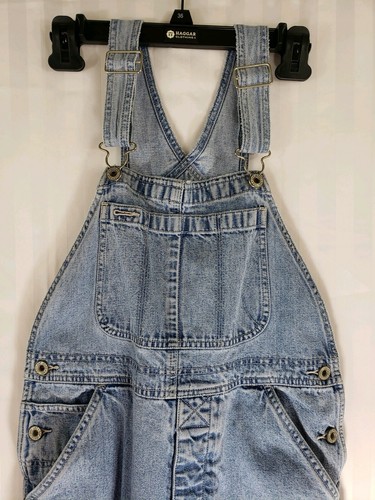 Retro 90's GAP Carpenter Denim Overalls Pants Bib XXL Youth Kids Vintage