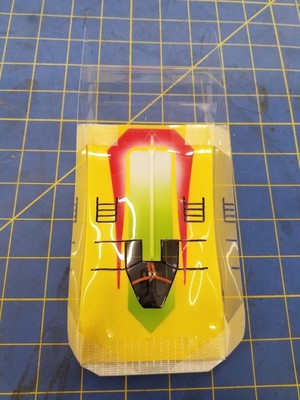 Mid America 300 Group F Wing Car w/ Phoenix Motor -- Yellow