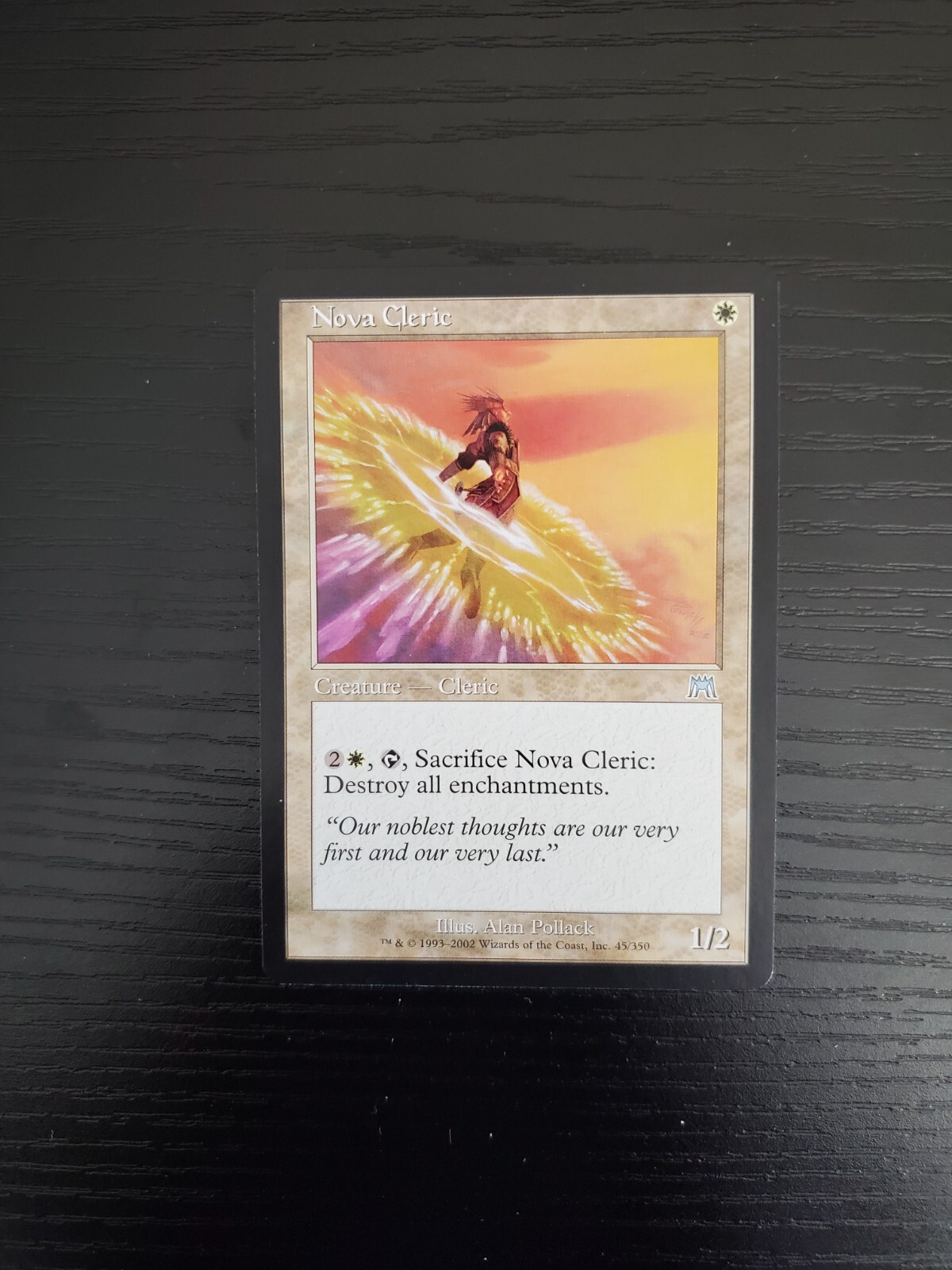 MTG Magic the Gathering - Onslaught - Nova Cleric 45/350