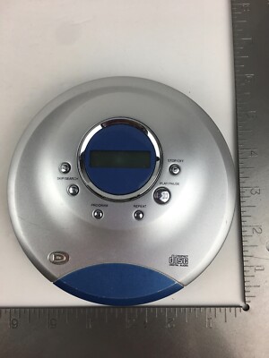 Durabrand CD-565 Blue Portable CD Player Programmable Tested and Working