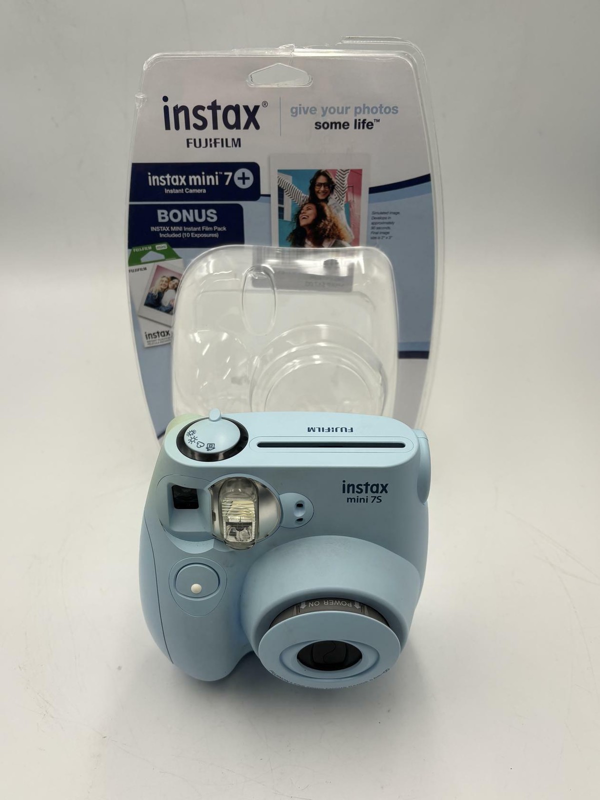 Fuji Instax Mini 7 plus Camera Light BLUE-read