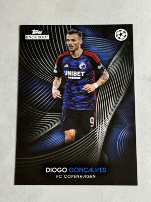 2023-24 Topps Knockout UCL Diogo Goncalves FC Copenhagen