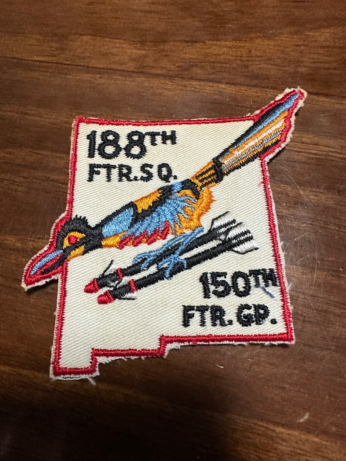 Vintage 188th Fighter Interceptor Squadron Patch NM ANG