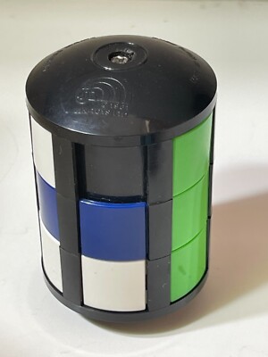 Vintage 1981 LJN Whip-it Barrel Slide Puzzle Brain Teaser Similar to Rubiks Cube