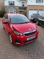 2017 Peugeot 108  5dr ( 16300 miles ) Automatic  HATCHBACK Petrol Automatic