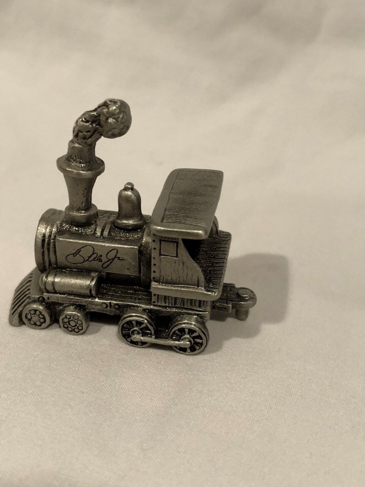 Dale Earnhardt JR Miniature Pewter Interlocking Train 4 Piece Set