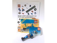 LEGO Set 1898 Dragster Car 1989 Weetabix Promo Complete with Instructions