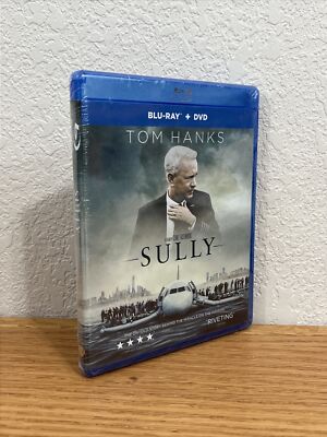 Sully (Blu-Ray + DVD, 2016) Tom Hanks Aaron Eckhart SEALED SEE PICS LOOSE DISC